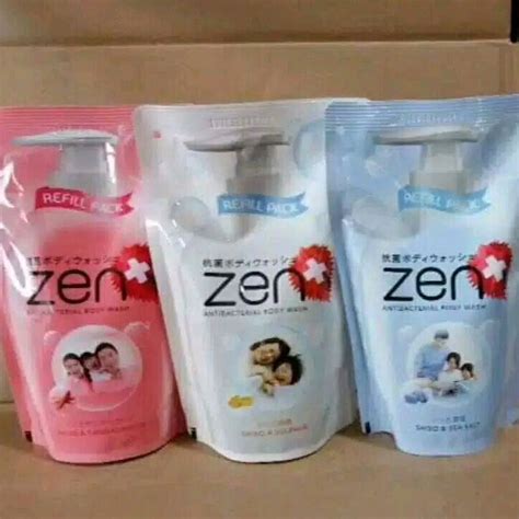 Jual Zen Body Wash Ml Sabun Cair Refill Shopee Indonesia