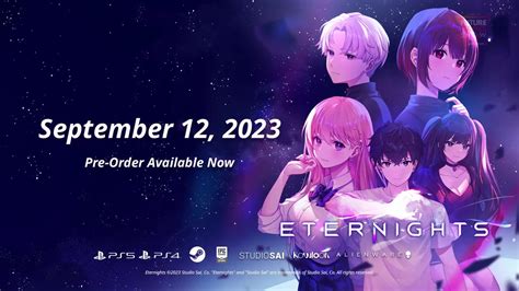 恋爱动作游戏《eternights》反向跳票 9月12日发售3dm单机