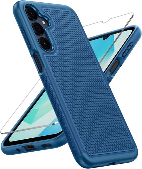 Case Collection for Samsung A16 Phone Case and Screen Protector, Dual