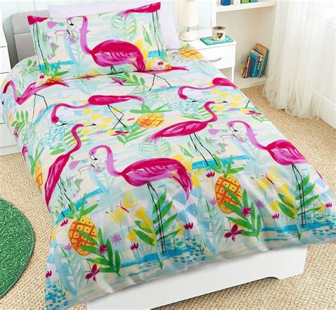 Flamingos Quilt Cover Set Quilt Cover Sets Quilt Cover Flamingo Bedding