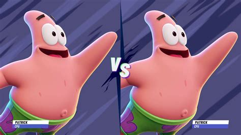 Nickelodeon All Star Brawl 2 Patrick Star Vs Patrick Star Youtube