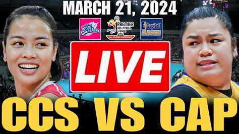 Live Now Creamline Vs Capital Pvl All Filipino Conference Pm