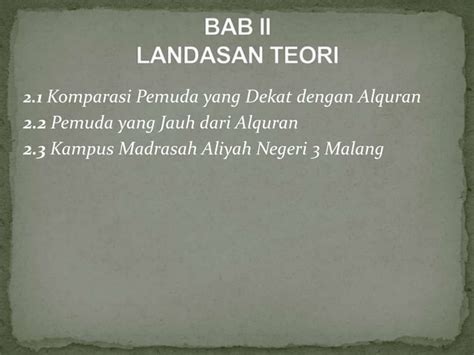 Karya Tulis Ilmiah Al Quran Ppt