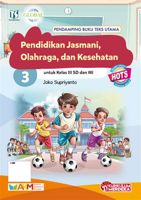 E Book Pendidikan Jasmani Olahraga Dan Kesehatan 3 Untuk Kelas Iii Sd