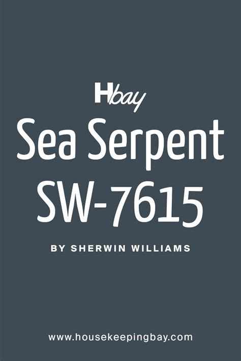 Sea Serpent SW 7615 By Sherwin Williams Housekeepingbay