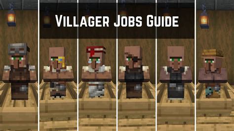 All Villager Jobs And How To Get Them Minecraft 118 1 No Sound Youtube