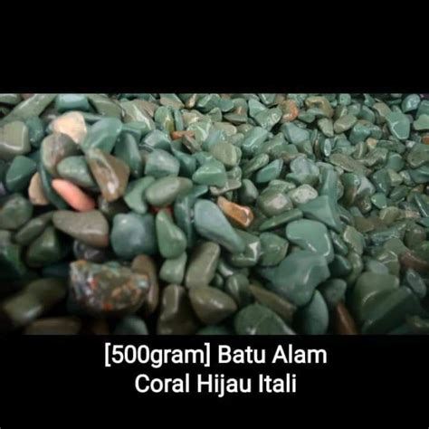 Jual Batu Alam Coral Hijau Itali Flores Koral Panca Warna Aquascape