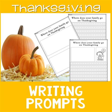 Fun Thanksgiving Writing Prompts Made By Teachers