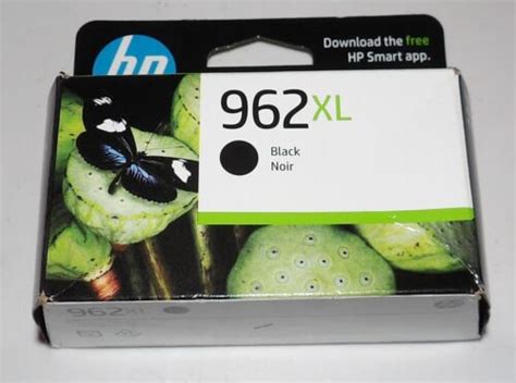 Genuine Hp Xl High Yield Black Ink Cartridge Dated New Xl