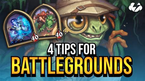 4 TIPS FOR BATTLEGROUNDS Tempo Storm Hearthstone Saviors Of Uldum