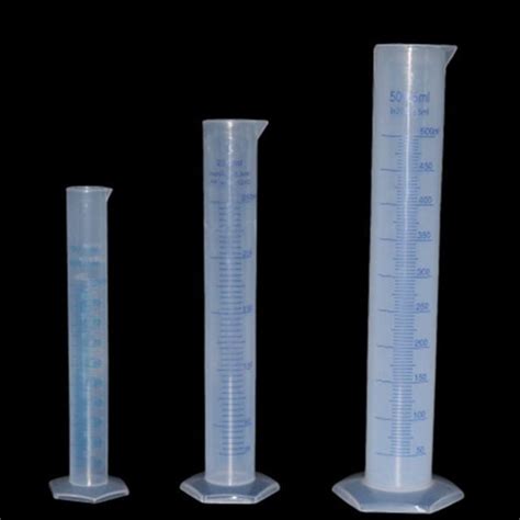 Translucent Plastic Graduated Cylinder Graduated Cylinder For Lab Supplies Products From