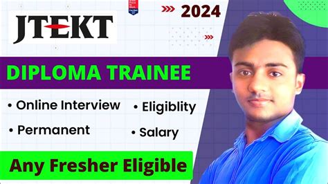 Automotive Company Recruitment Diploma Trainee Ctc K