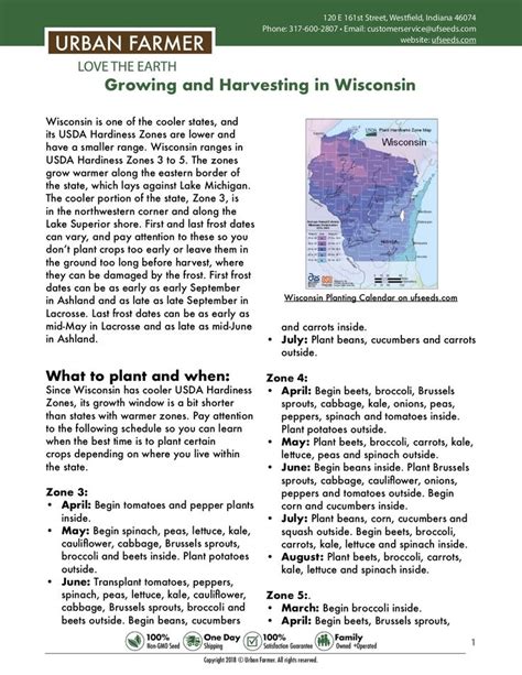 wisconsin-vegetable-planting-calendar | Vegetable planting calendar ...