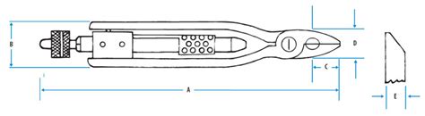 Milbar Safety Wire Pliers 6 25w