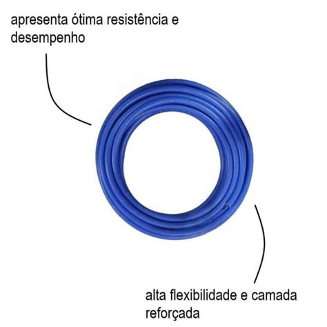 Mangueira 1 2 Esguicho PVC Azul Himaflex Descontos Na Ferpam