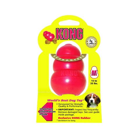 Kong Classic Stuffable Dog Toy Fetch And Chew Toy For Dogs Treat