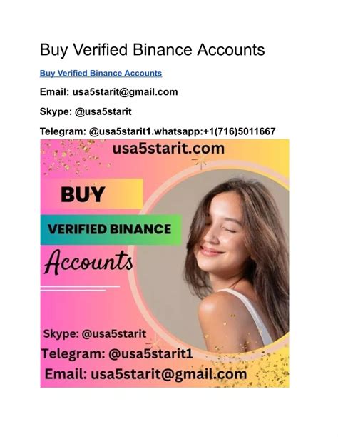 PPT Buy Verified Binance Accounts PowerPoint Presentation Free