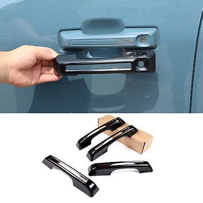 Fit For Ford Maverick Gloss Black Exterior Door Grab Handle