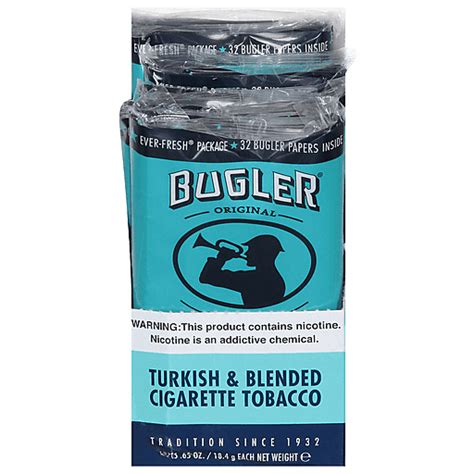 Bugler Cigarette Tobacco Turkish Blended Original Ea Tobacco