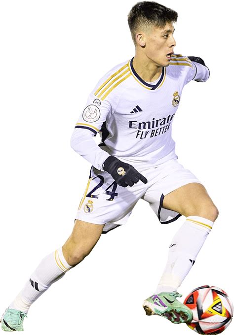 Arda Güler Real Madrid football render FootyRenders