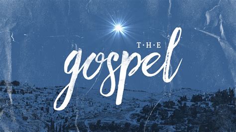 The Gospel – Church Sermon Series Ideas