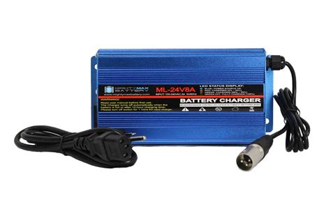 24 Volt 8 Amp Charger For Shoprider Sprinter Xl 3xl 4 Deluxe Scooter Mightymaxbattery