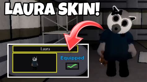 How To Get Secret Laura Skin In Piggy Book Roblox Youtube