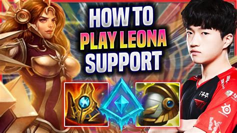 LEARN HOW TO PLAY LEONA SUPPORT LIKE A PRO T1 Keria Plays Leona