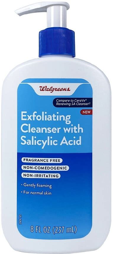 Walgreens Exfoliating Cleanser With Salicylic Acid Ingredients Explained