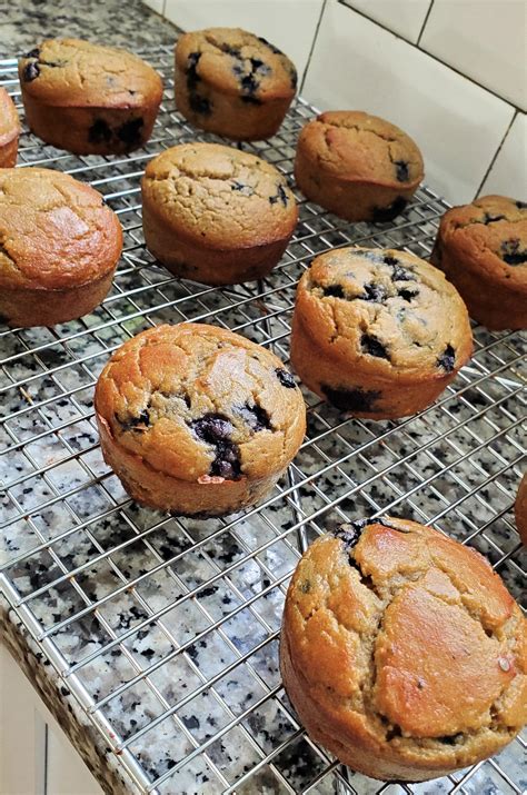 No-sugar blueberry muffins / Hello Healthspan