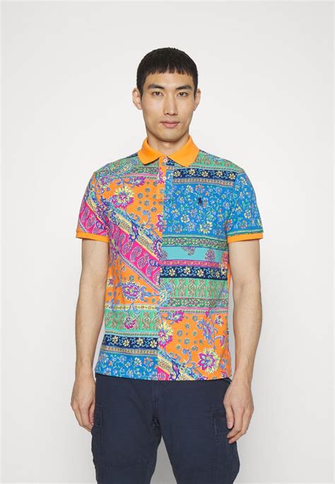 Polo Ralph Lauren Short Sleeve Polo Shirt Provencal Medallion Multi