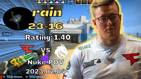 Csgo Povfaze Rain Vs Sprits Nuke Iem Katowice Youtube