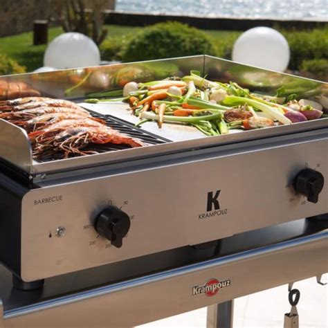 Krampouz Duo K Barbecue Plancha Lectrique Pers Tiny Wood