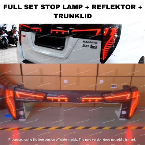 Jual Stop Lamp Lampu Rem Led Runing Sein Terbaru Innova Reborn