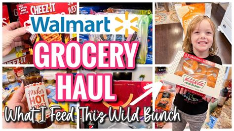 HUGE WEEKLY WALMART GROCERY HAUL WALMART SHOP WITH ME GROCERY HAUL