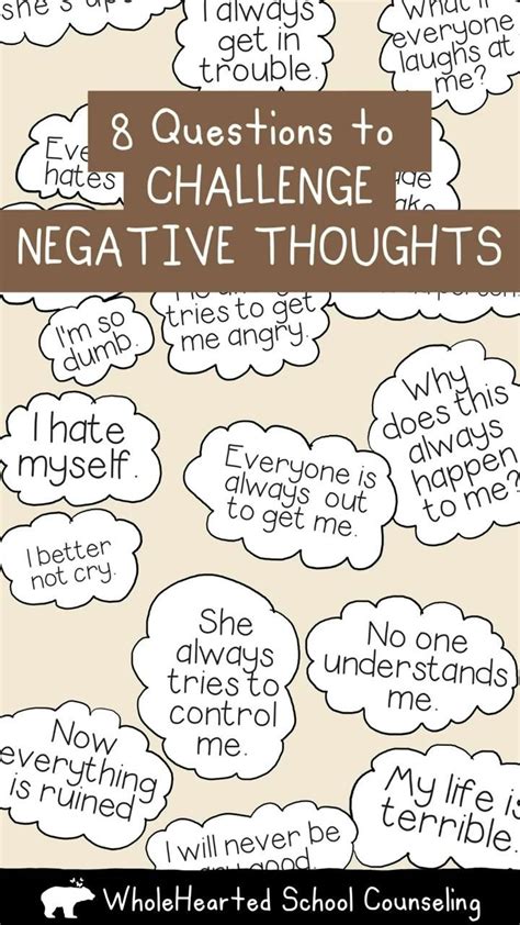 Ways To Challenge Negative Thoughts Artofit