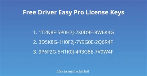 driver easy pro license keys followchain