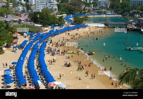 Caleta Beach (Playa Caleta) in Acapulco, Mexico Stock Photo - Alamy