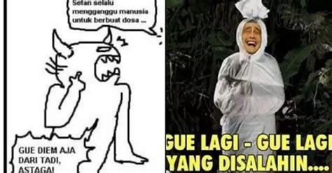 8 Meme lucu nyalahin setan ini bikin ketawa lepas