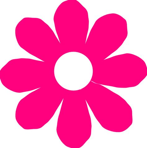 Pink Flower Clip Art at Clker.com - vector clip art online, royalty ...