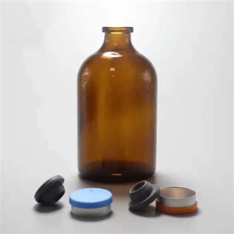 Ml Amber Moulded Glass Vials Bottle Pharmaceutical Injection With