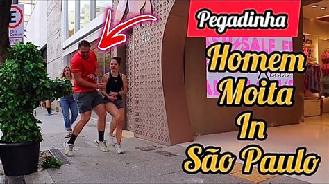 Pegadinha Homem Moita Assustando Os Homens Em S O Paulo Bushman