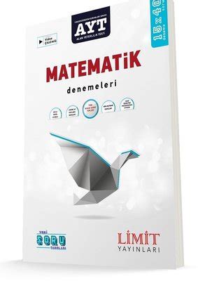 Limit Kronometre AYT Matematik Denemeleri Kolektif Fiyat Satın Al