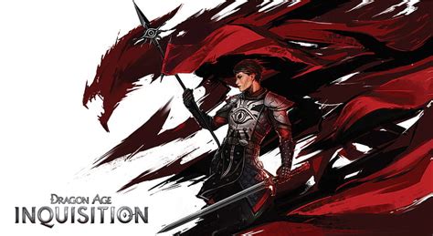 Hd Wallpaper Sword Spear Dragon Age Art Bioware Inquisition