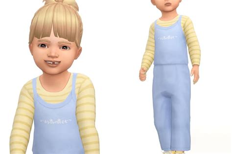 Cornelia Powluna Sims 4 Children Toddler Outfits Sims