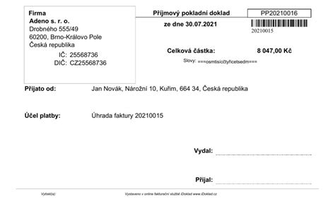 Ako efektívne používať pokladničné doklady iDoklad faktúry online