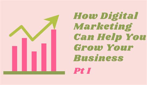 How Digital Marketing Can Help You Grow Your Business Part I Best