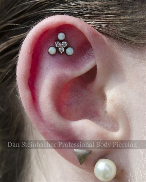 100+ Helix Piercing Ideas, Experiences and Piercing Information