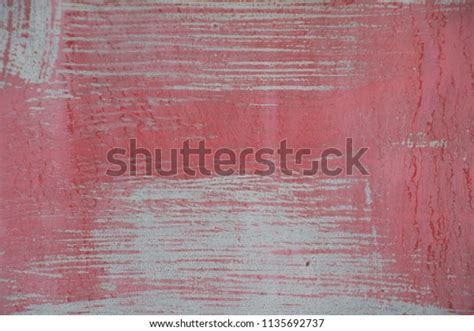 Faded Peeling Rusty Steel Sheets Oxblood Stock Photo