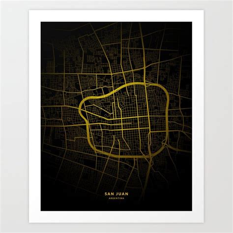 City Map Art City Maps Map Art Print Art Prints Argentina Map Meet